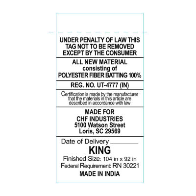 CHF Cut Geo 3-pc. Midweight Comforter Set