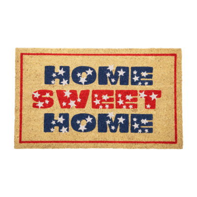 Northlight Home Sweet Home Coir Outdoor Indoor Rectangular Doormats