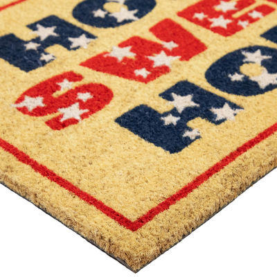 Northlight Home Sweet Home Coir Outdoor Indoor Rectangular Doormats