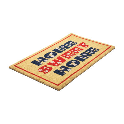 Northlight Home Sweet Home Coir Outdoor Indoor Rectangular Doormat