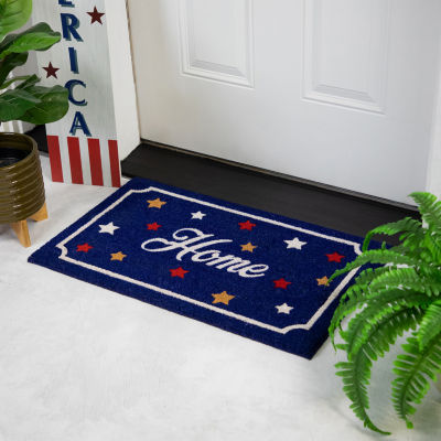 Northlight Coir Americana Outdoor Indoor Rectangular Doormats