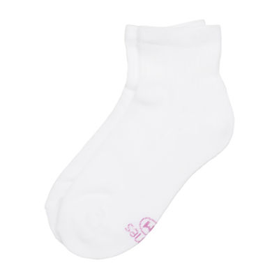 Hanes Ultimate Little & Big Girls 6 Pair Quarter Socks