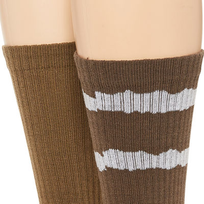 mutual weave Pair Crew Socks Mens