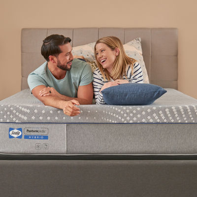 Sealy® Lacey Hybrid Firm - Mattress + Box Spring