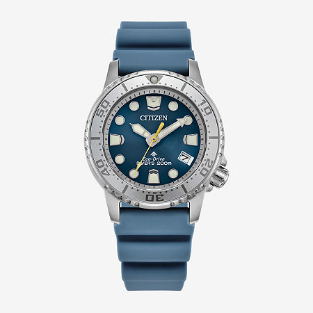Citizen Womens Blue Strap Watch Eo2027-09l, One Size -  05122400018