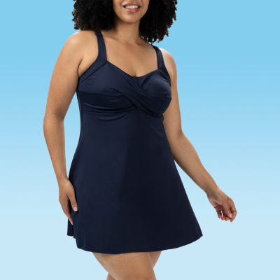 Dolfin Womens Easy-on + Easy-off One Piece Swimsuit