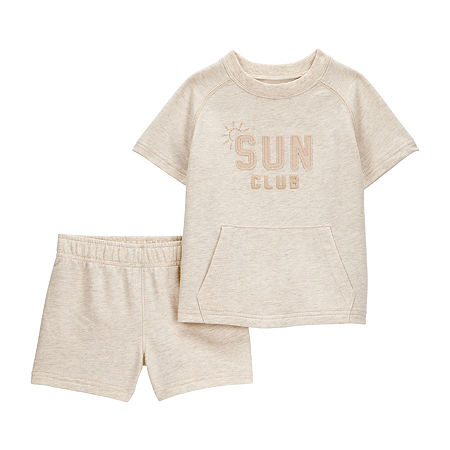 Carter's Baby Boys 2-pc. Short Set, 3 Months, Gray