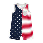 Okie Dokie Baby Girls Sleeveless Romper