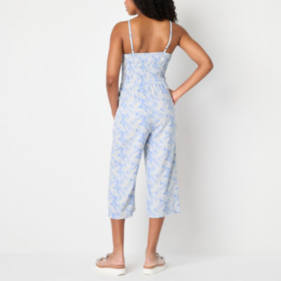 Secret Charm Womens Sleeveless Jumpsuit-Juniors