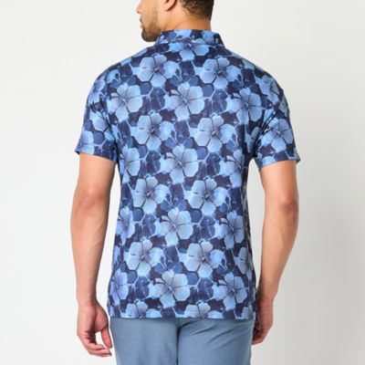 PGA TOUR Mens Classic Fit Short Sleeve Polo Shirt