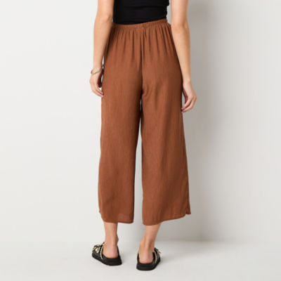 a.n.a Womens Straight Pull-On Pant