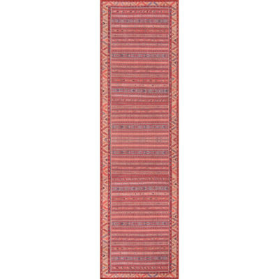 Momeni Afshar 5 Striped Indoor Rectangular Accent Rug