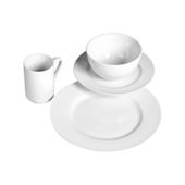 Corelle® Cusco Tableware Set - Black/White, 16 pc - Kroger