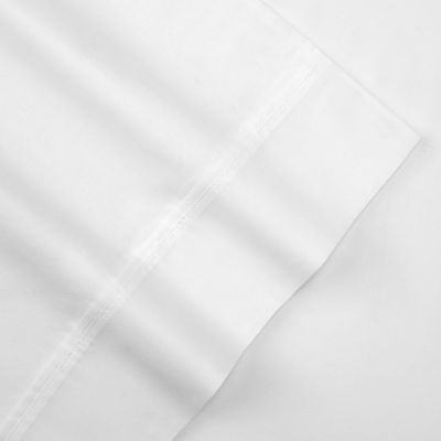 Fieldcrest 300-Thread Cotton Percale Sheet Set & 2-Pack Pillowcase ...