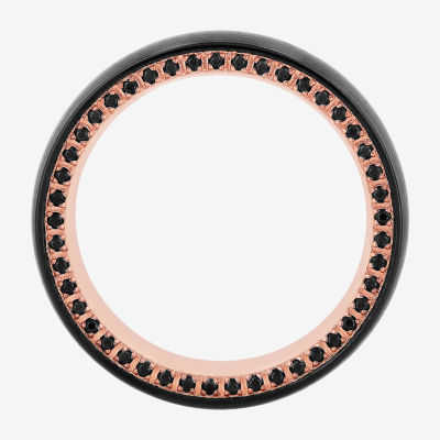 Modern Bride Gemstone 8MM Genuine Sapphire Tungsten Wedding Band