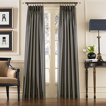 Chf Marquee Light Filtering Pinch Pleat Back Tab Single Curtain Panel Jcpenney
