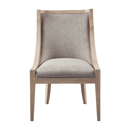 Martha Stewart Elmcrest Upholstered Dining Chair, One Size, Beige