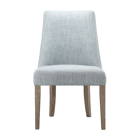 Martha Stewart Winfield 2-pc. Upholstered Dining Chair, One Size, Blue