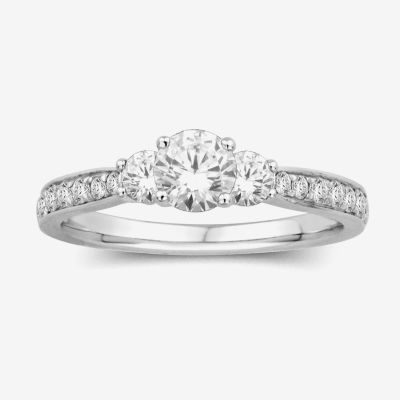 1 CT.T.W. 3-Stone Engagement Ring