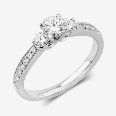 1 CT.T.W. 3-Stone Engagement Ring