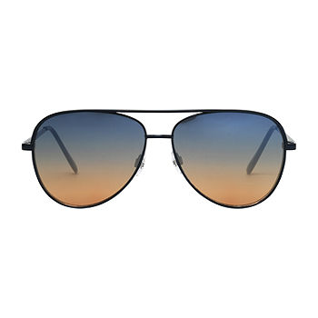 J. Ferrar Mens UV Protection Aviator Sunglasses | Blue | One Size | Eye Care Sunglasses | UV Protection | Spring Fashion