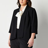 Black Label by Evan-Picone Suit Jacket, Color: White Tutu Pink - JCPenney