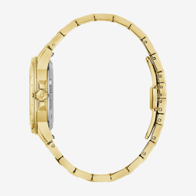 Bulova Womens Automatic Gold Tone Stainless Steel Bracelet Watch 97p171