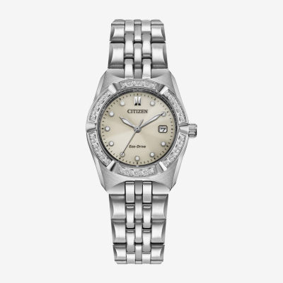 Citizen Dress/Classic Womens Silver Tone Stainless Steel Bracelet Watch Ew2710-51x
