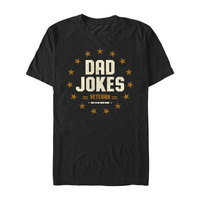 Mens Short Sleeve Dad Jokes Graphic T-Shirt