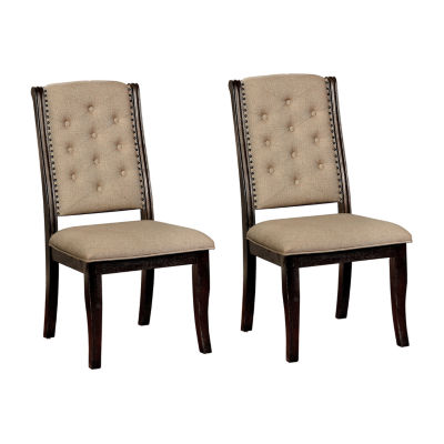 Alvarada 2-pc. Upholstered Tufted Side Chair