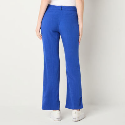 by&by Linen Womens Relaxed Fit Straight-Juniors Suit Pants