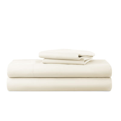 Home Expressions Cool and Crisp Cotton Percale Sheet Set