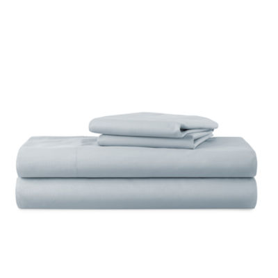 Home Expressions Cool and Crisp Cotton Percale Sheet Set