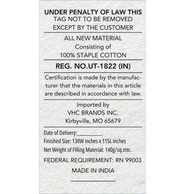 VHC Brands Patriotic Patch Reversible Quilt Set