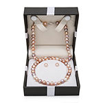 Multicolor Cultured Freshwater Pearl 2-pc. Set