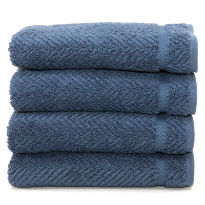 Linum Home Textiles Herringbone 4pc. Hand Towel Set JCPenney