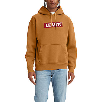 Levi's® Men's T3 Relaxed Long Sleeve Graphic Hoodie, Color: Golden Oak -  JCPenney