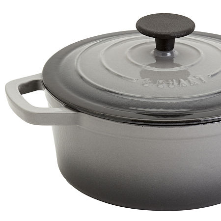 Smith & Clark Cast Iron 3-qt. Dutch Oven, One Size, Gray