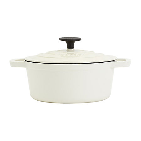 Smith & Clark Cast Iron 3-qt. Dutch Oven, One Size, White