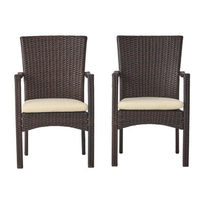 Corsica 2pc. Patio Dining Chair, Color Beige JCPenney