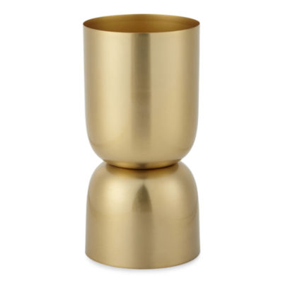 Distant Lands Large Gold Planter