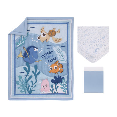 Disney Collection 3-pc. Finding Nemo Crib Bedding Set