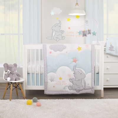 Disney Dumbo 4-pc. Dumbo Crib Bedding Set