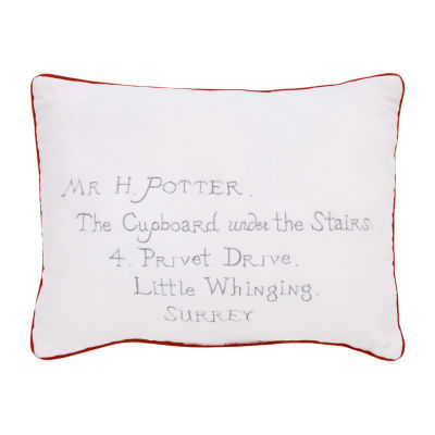 Warner Bros Harry Potter Rectangular Throw Pillow