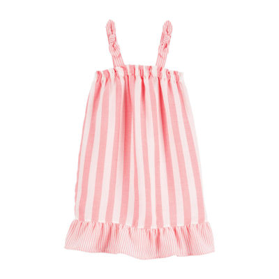 Carter's Little & Big Girls Square Neck Sleeveless Nightgown