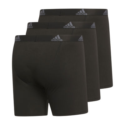 adidas Stretch Cotton Big and Tall Mens 3 Pack Boxer Briefs