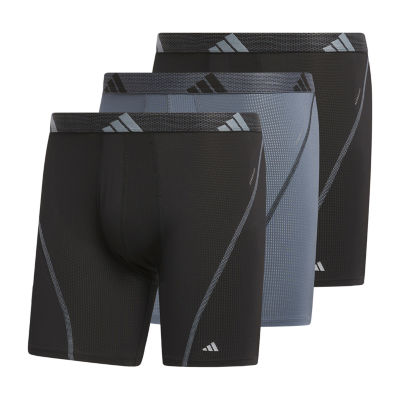 adidas Performance Mesh Big Mens 3 Pack Boxer Briefs