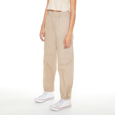Forever 21 Utility Twill Womens Mid Rise Jogger Pant Juniors