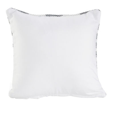 LR Home Mony Geometric Square Throw Pillow