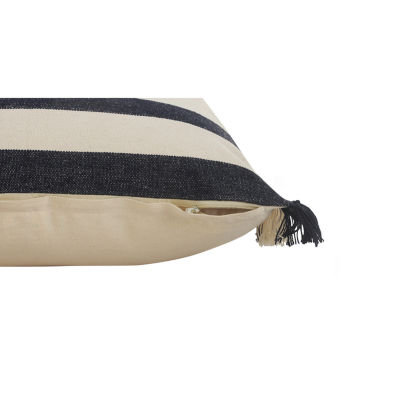 LR Home Mistaus Stripe Square Throw Pillow